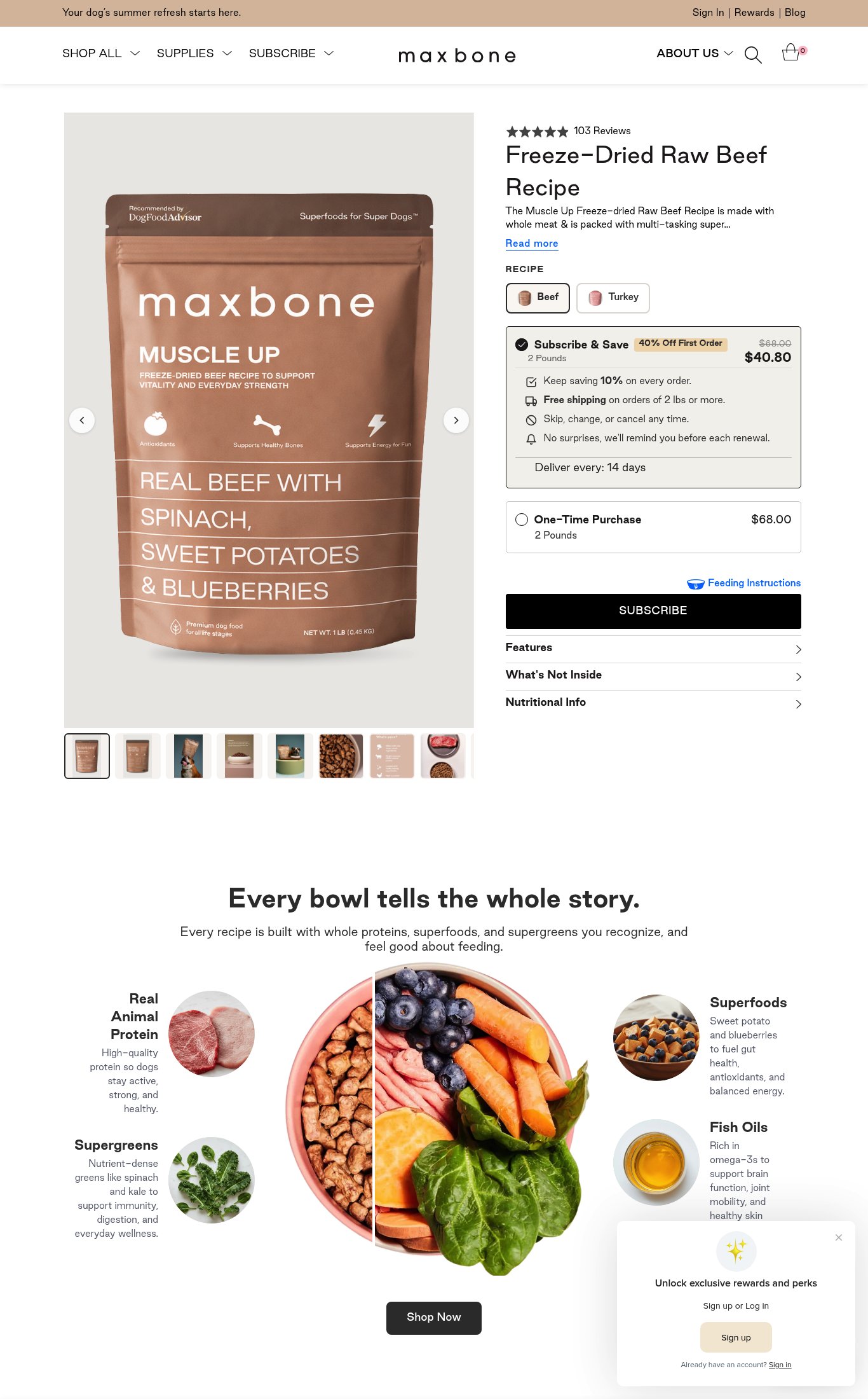 maxbone page