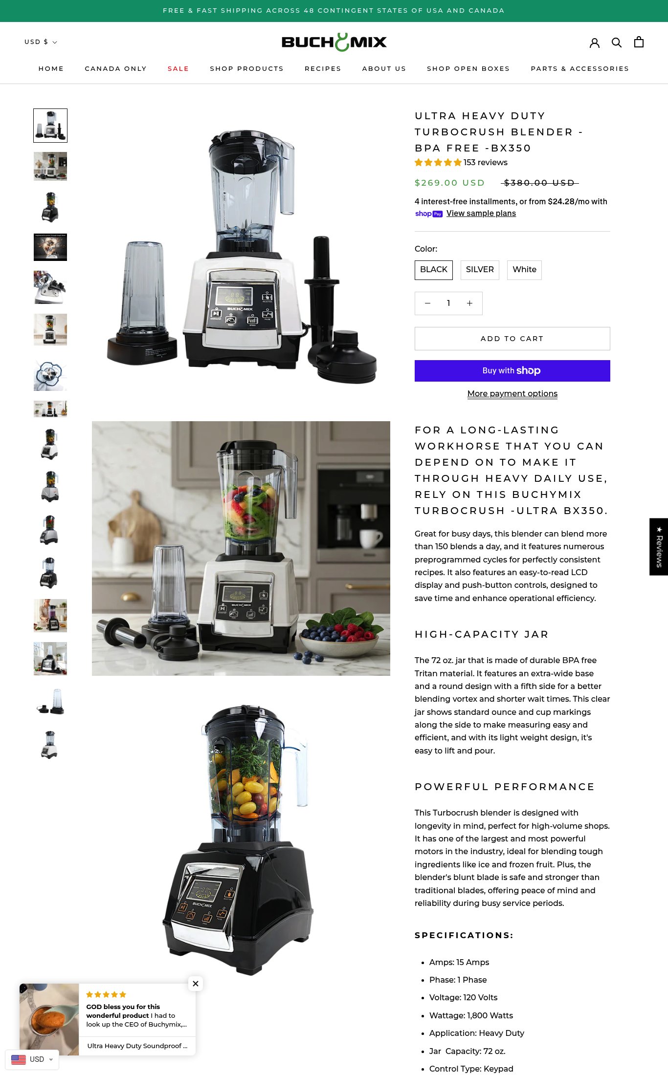 Buchymix page