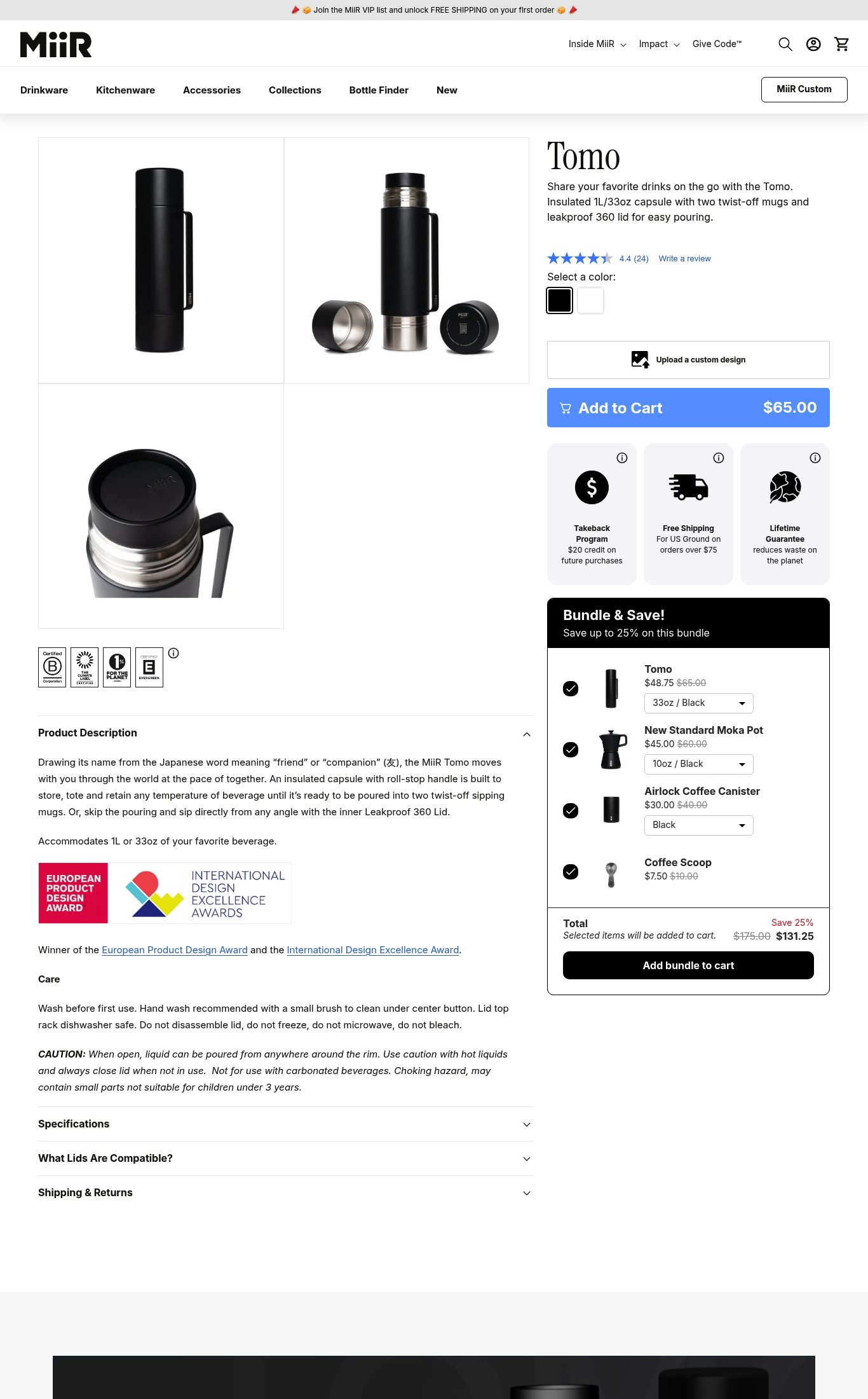 MiiR page