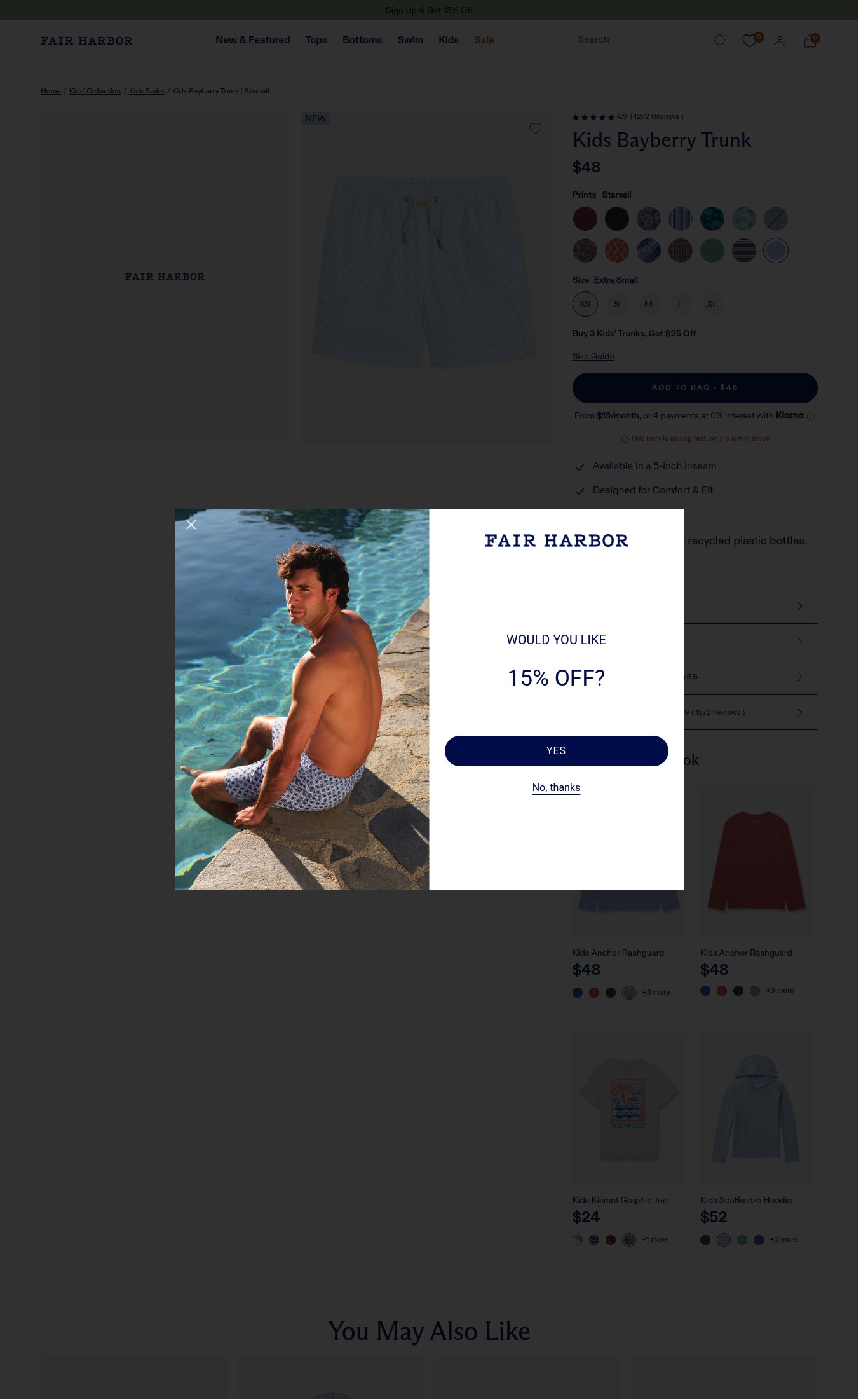 Fair Harbor page