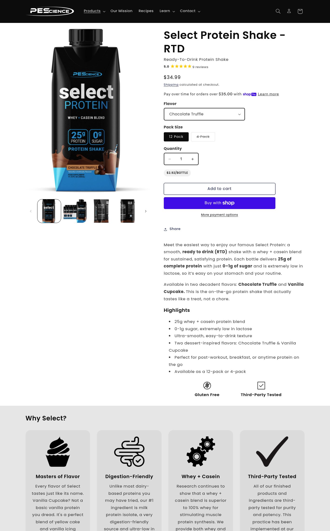 PEScience page