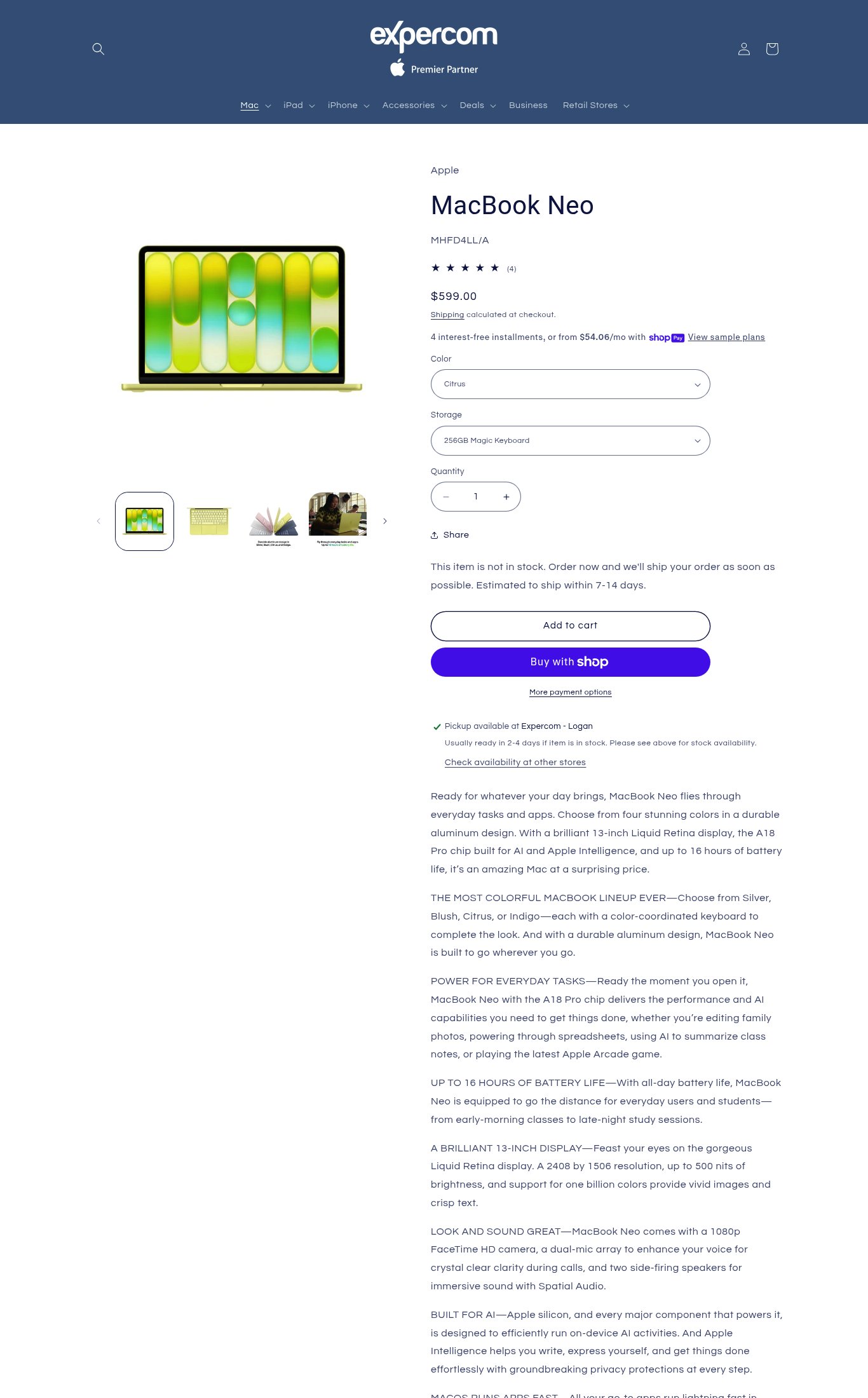 Expercom page