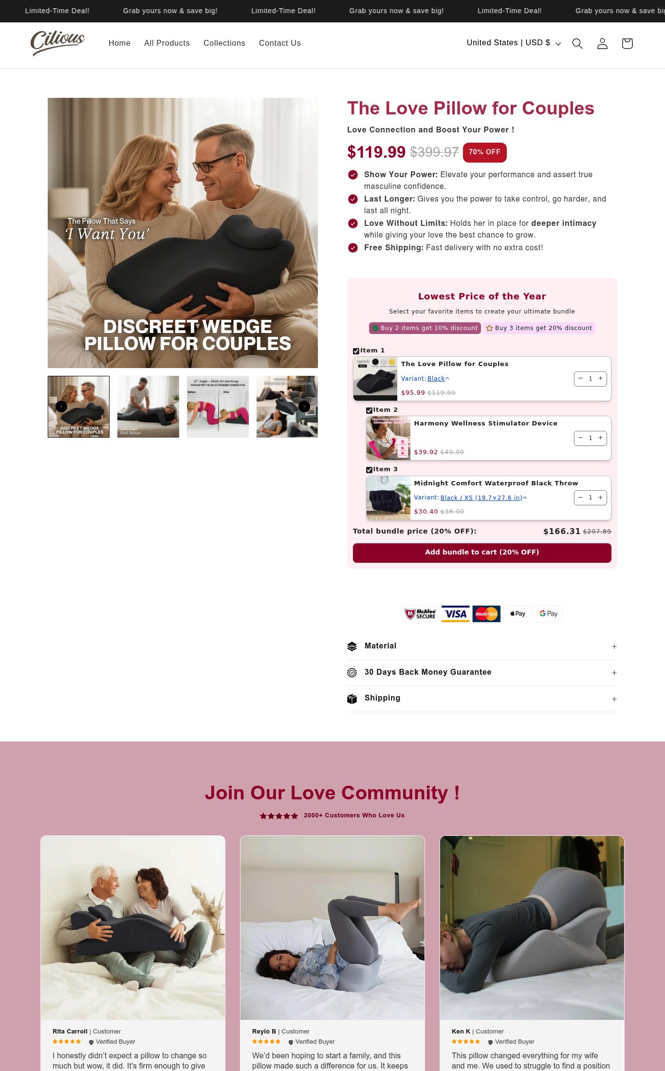 Cilious page